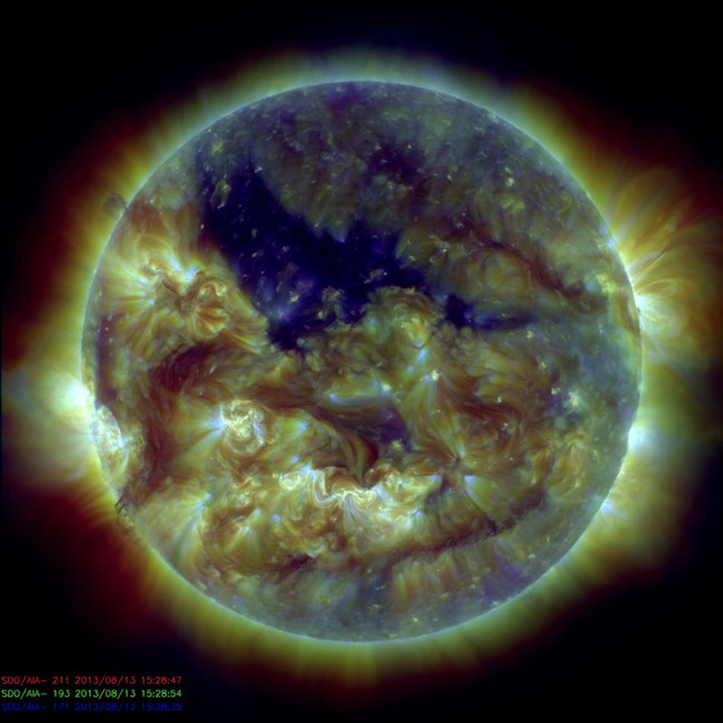 Zooming in Toward the Sun's Surface as a Solar Flare Erupts | Discover ...