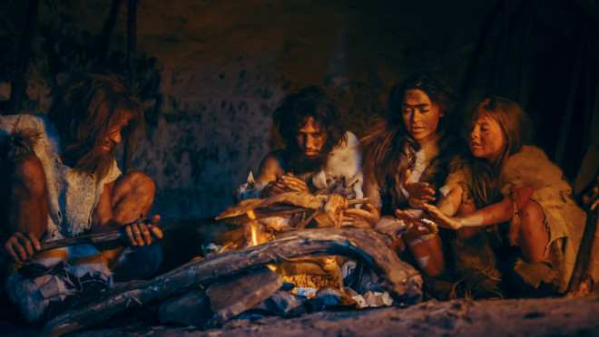 Neanderthals and Homo sapiens