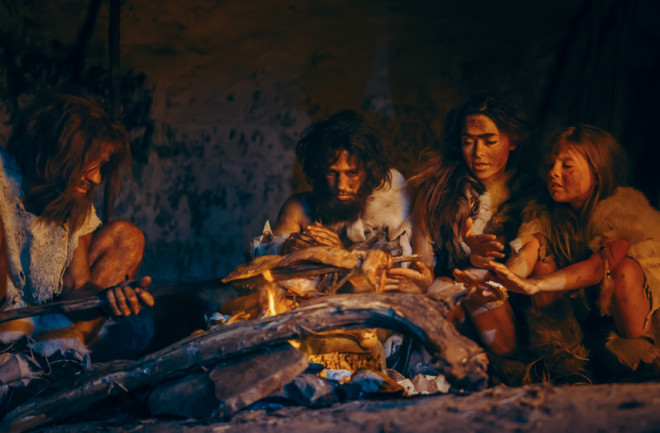 Neanderthals and Homo sapiens