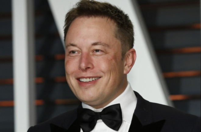 Elon Musk in black bowtie