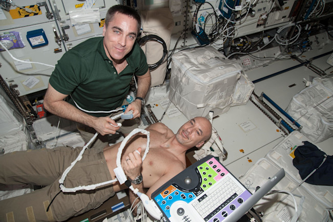 NASA Chris Cassidy Medical Experiment