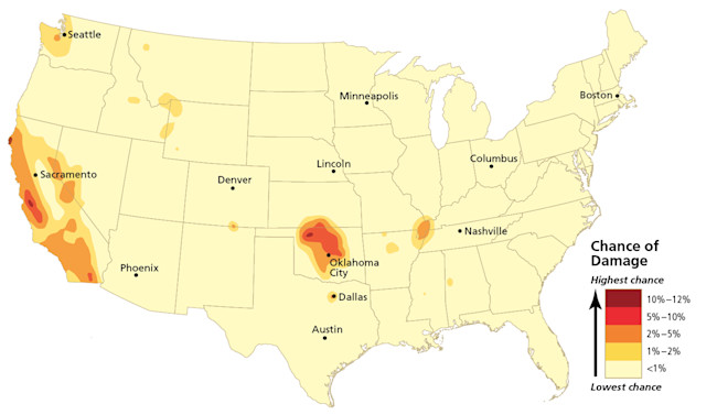 Seismic Hazard Map - USGS
