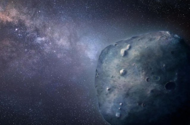 3200 Phaethon, a blue rocky object, continues to puzzle scientists, but a close flyby last year answered a few lingering questions as researchers continue to study this weird rock. (Credit: Heather Roper/University of Arizona)