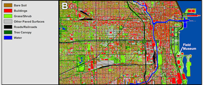 Chicago land cover - Frontiers in Eco and Evo