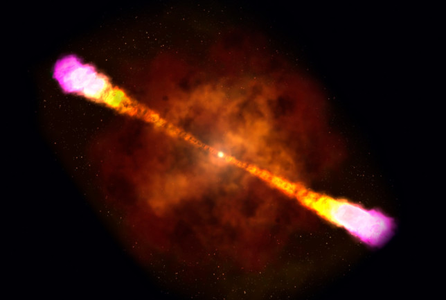 Gamma ray burst - NASA