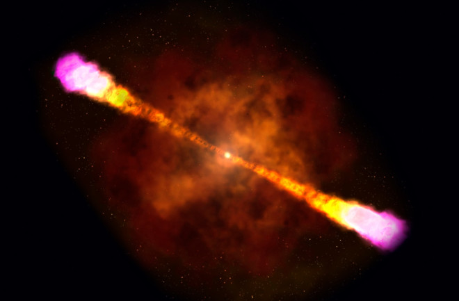 Gamma ray burst - NASA