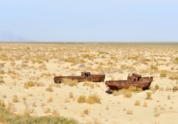 Aral Sea Dry up
