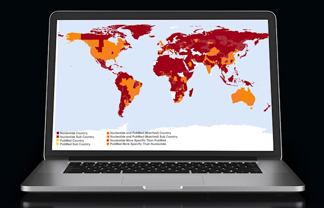 British Red Cross and Doctors Without Borders map