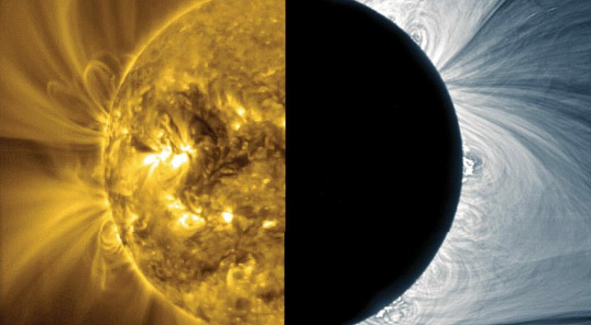 temperature of the sun corona