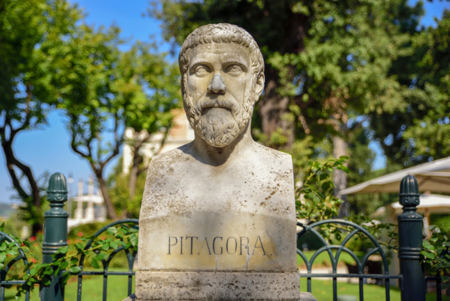 Bust of Pythagoras 