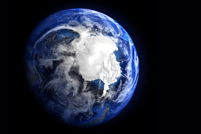 Antarctic from space