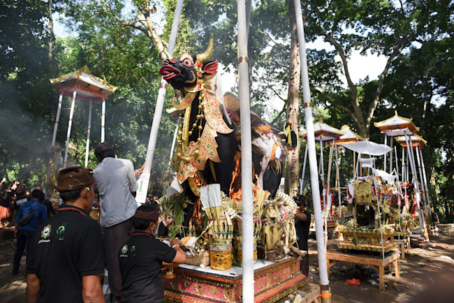 cremation ceremony - Bali - death