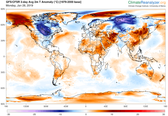 world temperatures