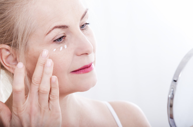 Woman Skin Aging Lotion - Shutterstock