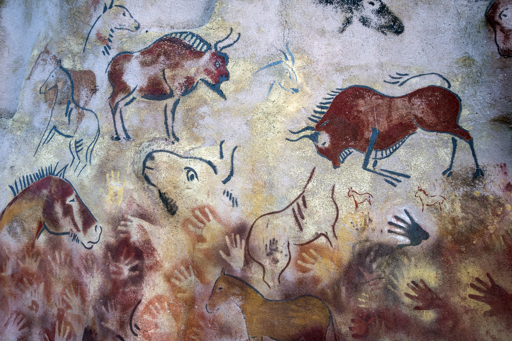 did paleolithic people people paint