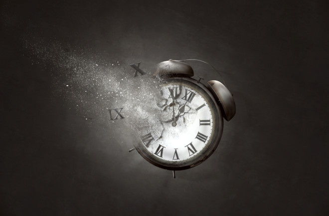 Time Travel Clock - Shutterstock
