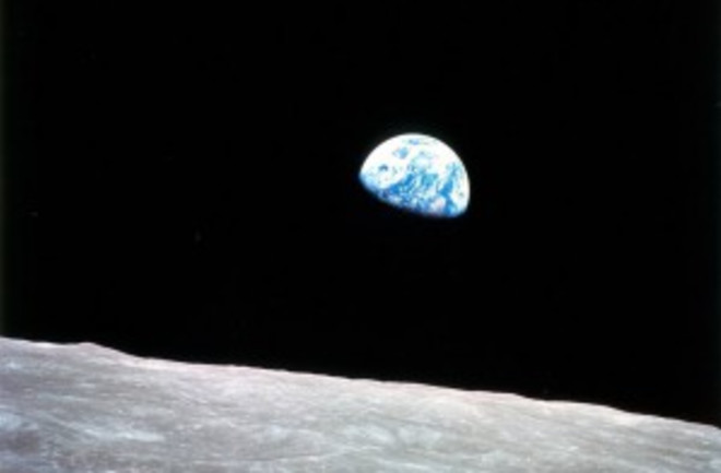 Apollo 8's iconic Earthrise. NASA