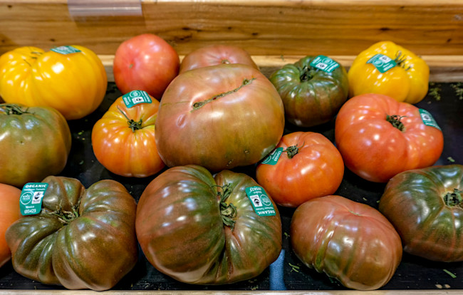 Heirloom tomatoes