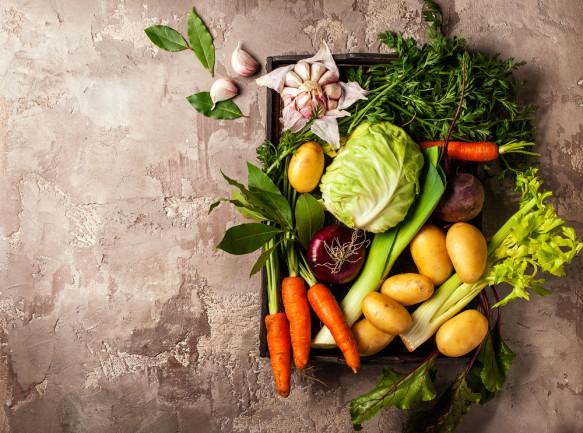 Variety of vegetables - Shutterstock