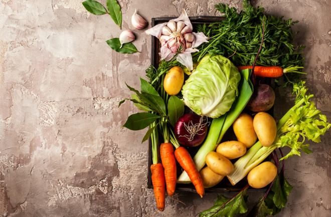 Variety of vegetables - Shutterstock