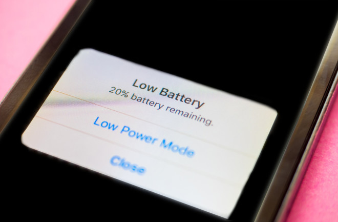 Low phone battery shutterstock