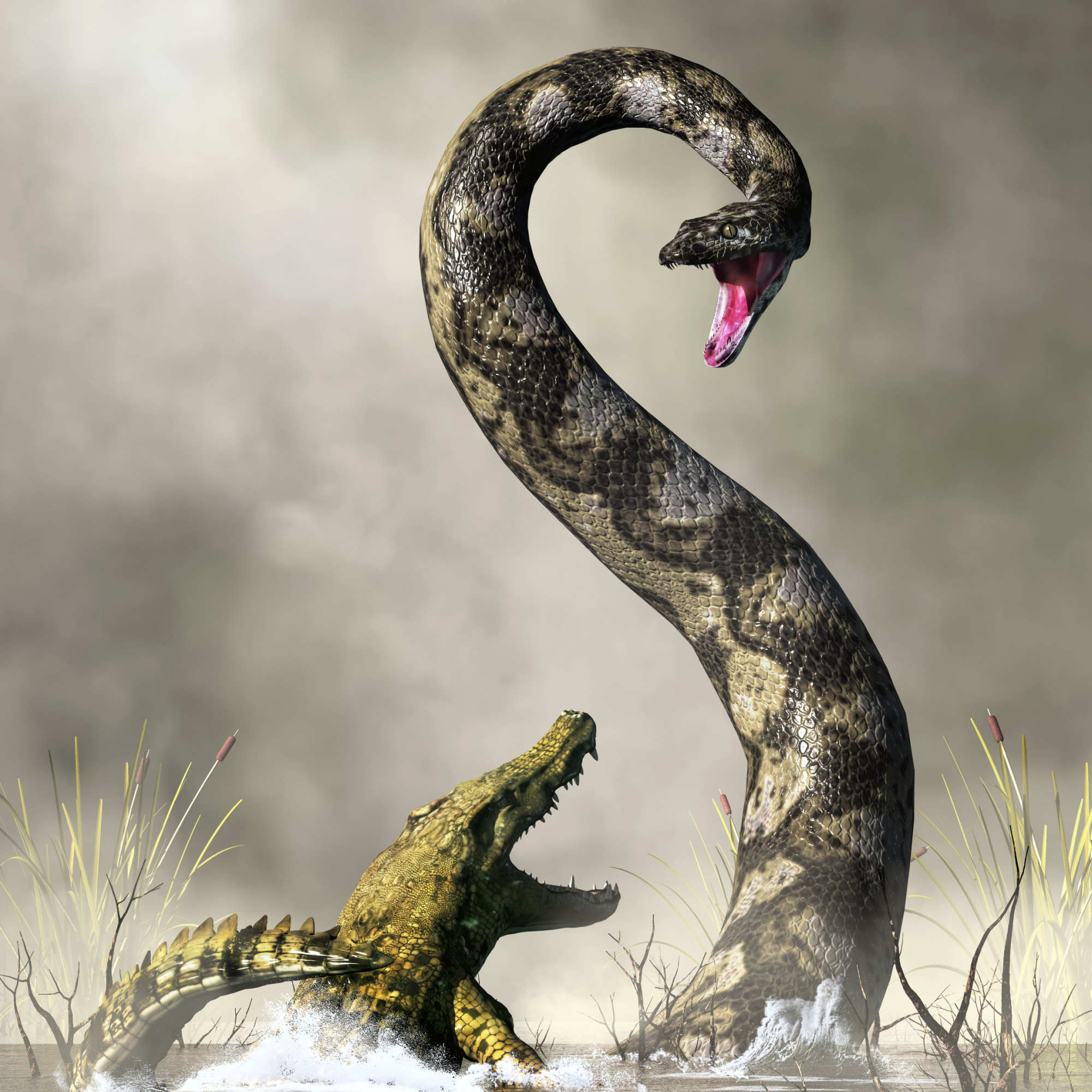 prehistoric snake titanoboa