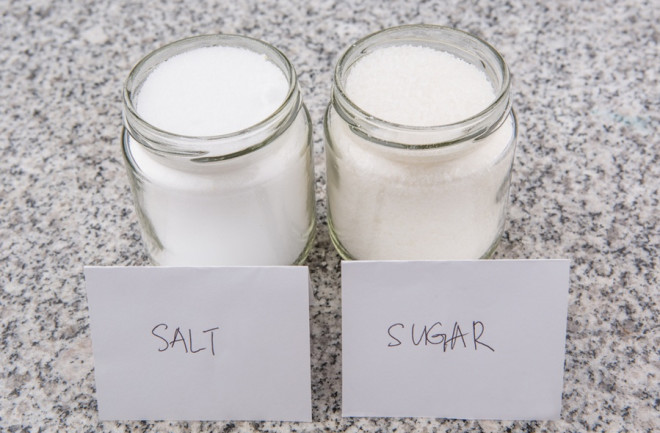 salt vs sugar