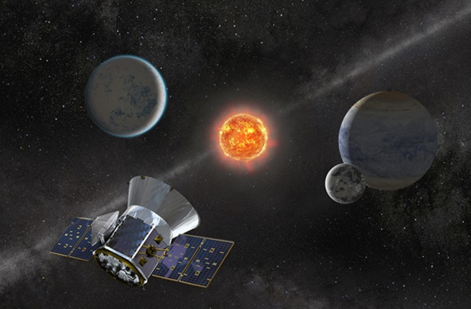 TESS NASA spacecraft hunts exoplanets