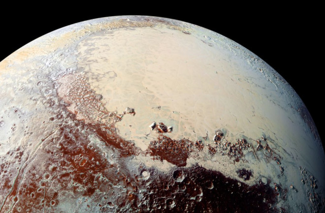 Pluto via New Horizons - NASA