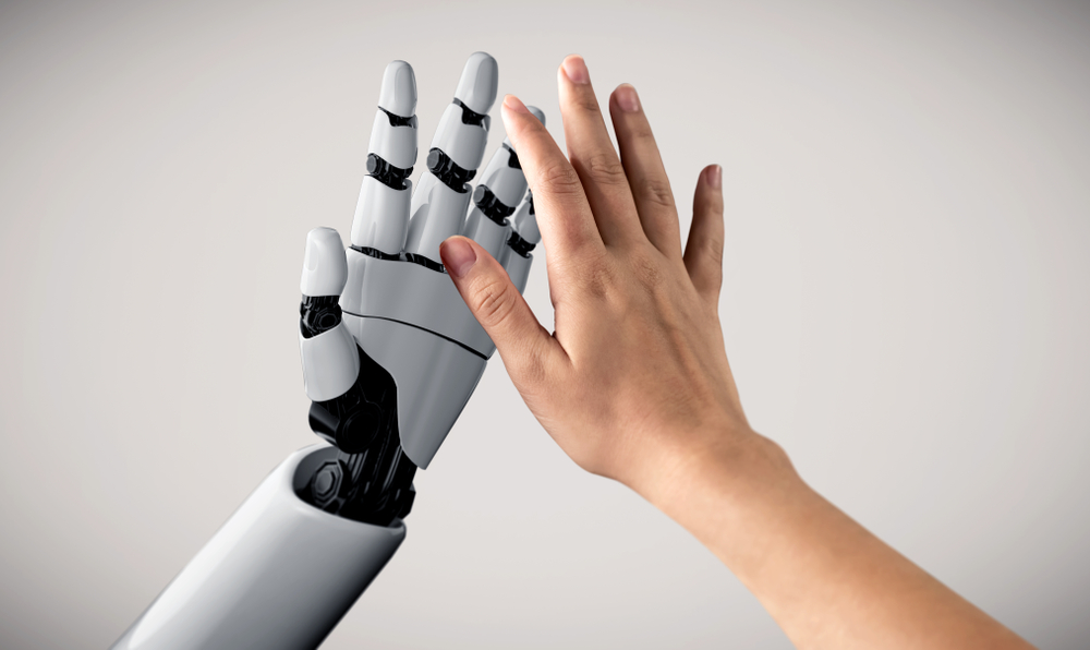 robotic human left arm