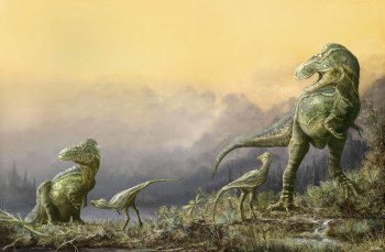 The idea of seeing something that big leaping or jumping is terrifying  (from T-Rex: An Evolutionary Journey) : r/Dinosaurs