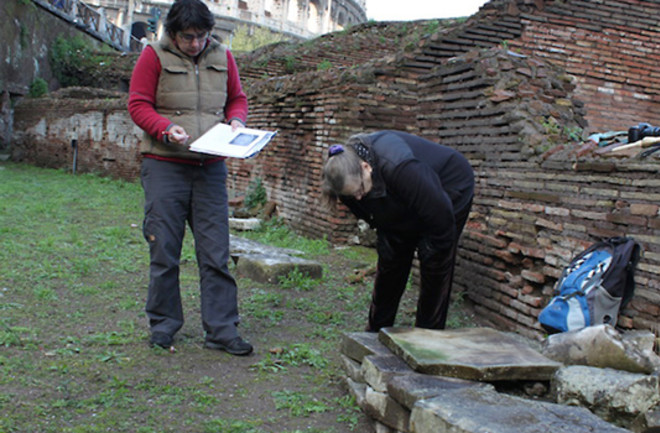 latrine near the Colosseum