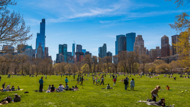 people in the city park - shutterstock 544580173