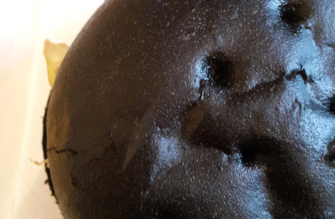 Black charcoal bread. (Image Credit: Emnamizouni/Wikimedia Commons)