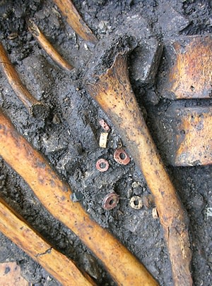 Limestone beads