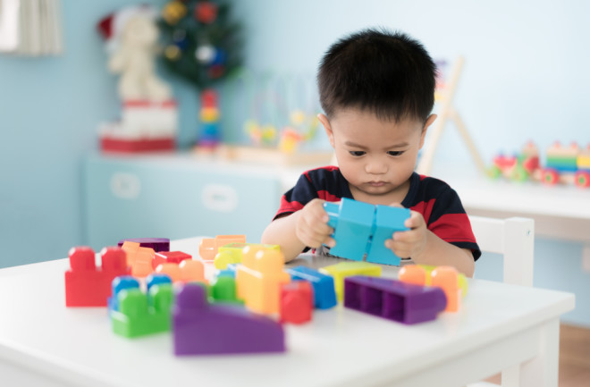 Kid Toddler Playing - Shutterstock