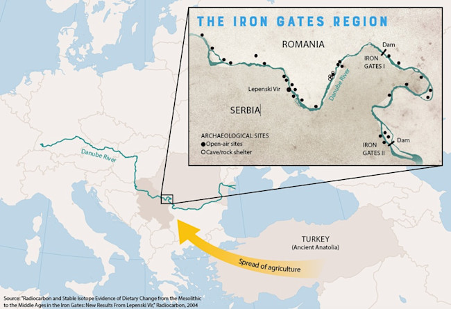 Danube-Map