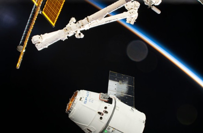 SpaceX Dragon and ISS
