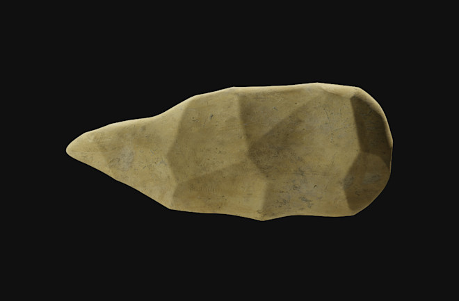 Oldowan stone tool