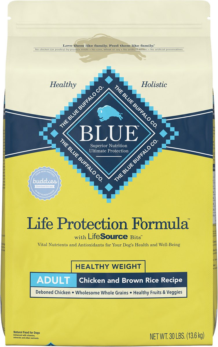 blue buffalo dog food for english bulldog