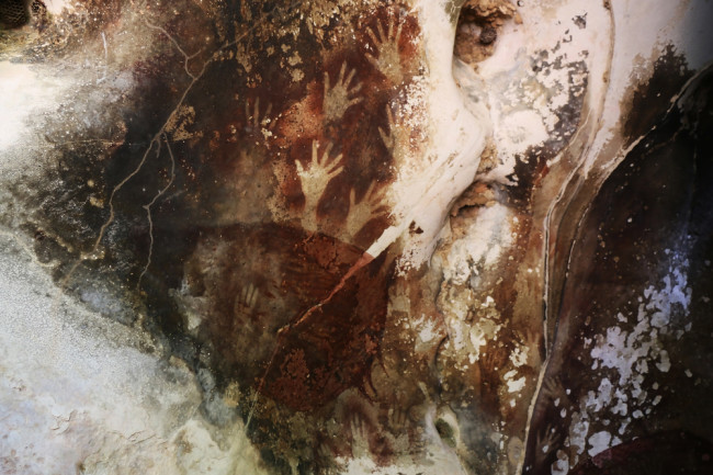 example of Sulawesi cave art - shutterstock 662946886
