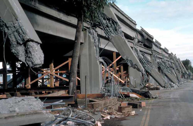 Damage from the 1989 Loma Prieta Earthquake