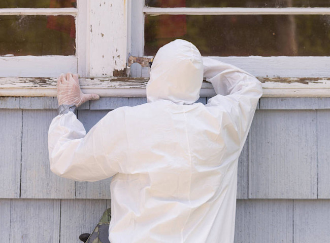 Lead Paint Worker - Alamy Stock