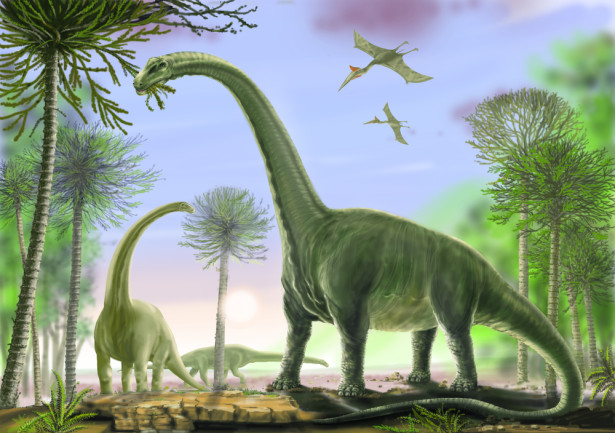 Titanosaur, the biggest dinosaur to walk on land