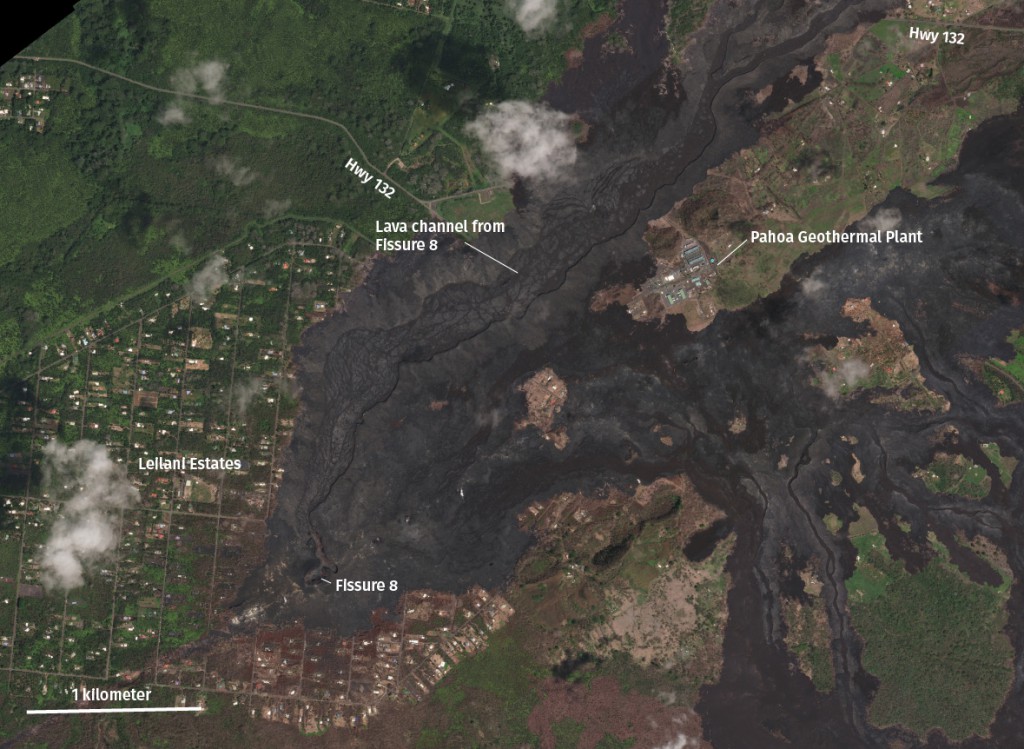 Leilani Estates Lava Map The Impact Of The 2018 Kīlauea Eruption | Discover Magazine