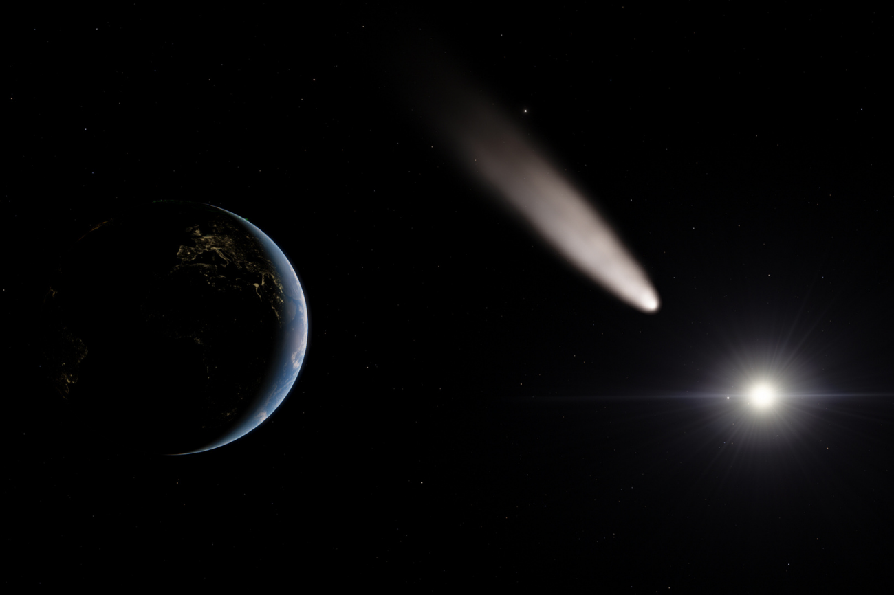 Swarm of Near-Earth Comets Linked to Recent Ice Giant Breakup | Discover  Magazine