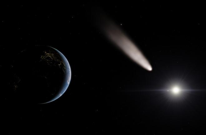 Illustration of Comet Encke