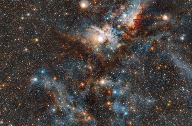 Carina Nebula (Credit: ESO/J. Emerson/M. Irwin/J. Lewis)