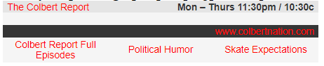 colbert report