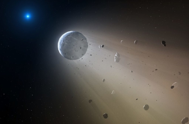 Disintegrating Asteroid - Center for Astrophysics